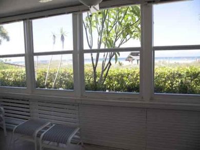 Gulf view from lanai
